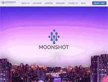 Tablet Screenshot of moonshott.com